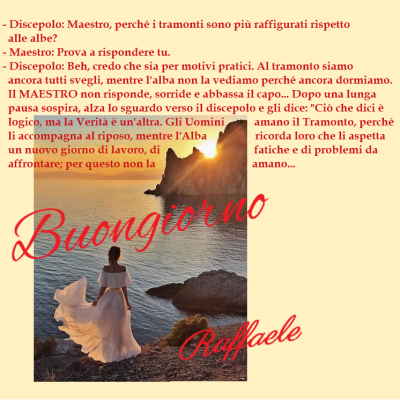 Buongiorno Con Discepolo E Maestro