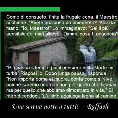 Come Di Consueto Finita La Frugale Cena 