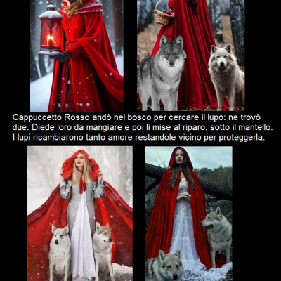 Il Lupo E Cappuccetto Rosso Buonanotte